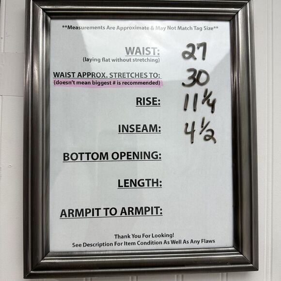 American Eagle Super Hi-Rise Shortie 8 Next Level Stretch Denim Jean Distressed - Picture 9 of 10